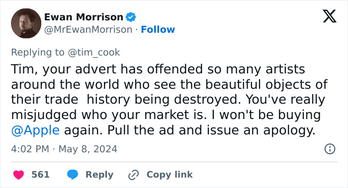 People Fume Over Apple&rsquo;s New iPad Pro Advertising Campaign, And Hugh Grant Is Among Them