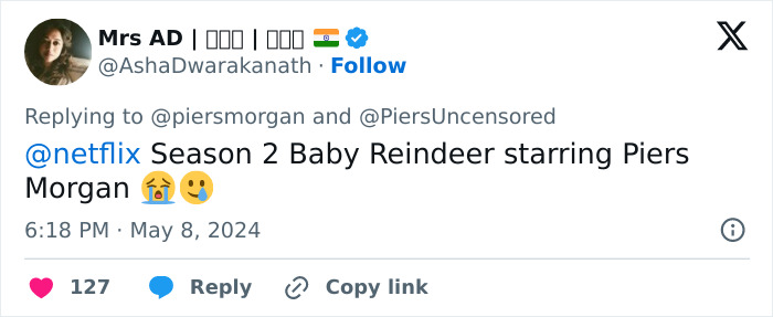 Baby Reindeer's Real Martha Fiona Harvey Breaks Her Silence, Reveals She Sent Fewer Than 10 Emails Baby Reindeer's Real Martha Fiona Harvey Breaks Her Silence, Reveals She Sent Fewer Than 10 Emails