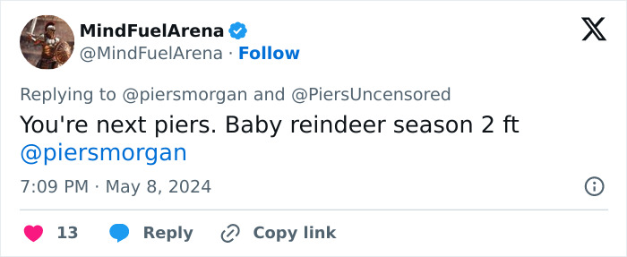 Baby Reindeer's Real Martha Fiona Harvey Breaks Her Silence, Reveals She Sent Fewer Than 10 Emails Baby Reindeer's Real Martha Fiona Harvey Breaks Her Silence, Reveals She Sent Fewer Than 10 Emails