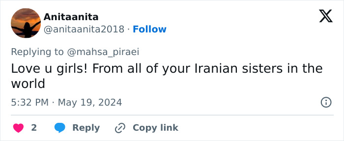 Iranian Women Celebrate Following President’s Fatal Helicopter Crash Iranian Women Celebrate Following President’s Fatal Helicopter Crash