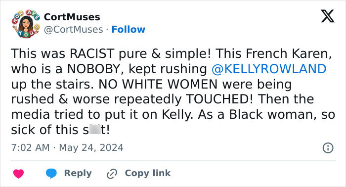 “Racist Pure And Simple”: Kelly Rowland Explains What Happened In The Viral Cannes Incident “Racist Pure And Simple”: Kelly Rowland Explains What Happened In The Viral Cannes Incident