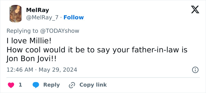 Millie Bobby Brown&rsquo;s &ldquo;Secret&rdquo; Wedding To Jake Bongiovi Gets Highest Praise From Dad Jon Bon Jovi