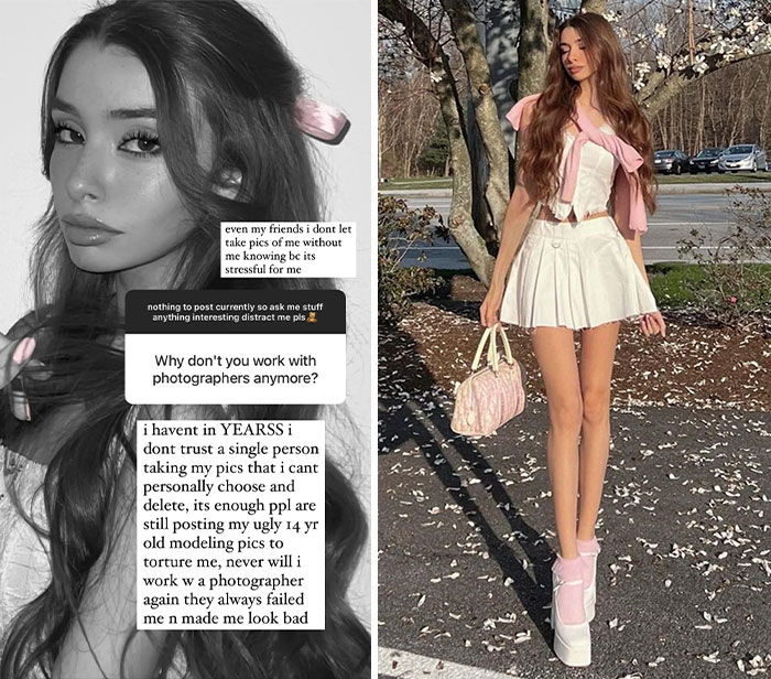 I Wonder Why She Doesn't Want Anyone To Take Her Photos