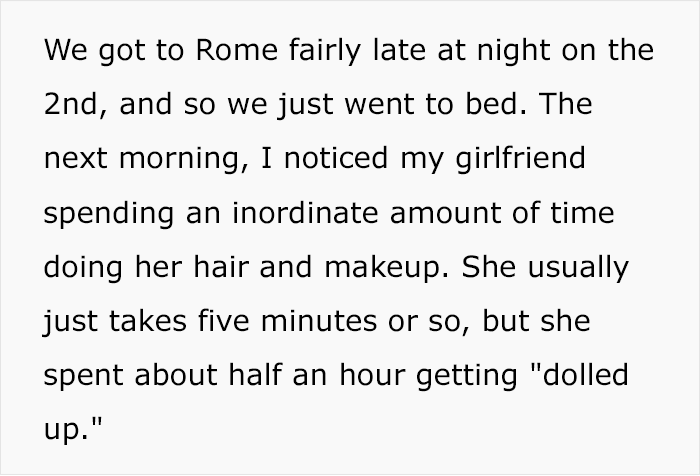 Woman Decides She&rsquo;ll Spend Italian Vacation With BF Being Hit On By Locals, He Thinks Otherwise 