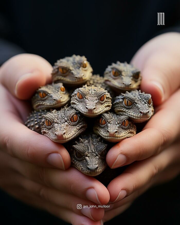 20 New Images By Jyo John Mulloor Featuring Tiny Versions Of Wild Animals And They Might Melt Your Heart
