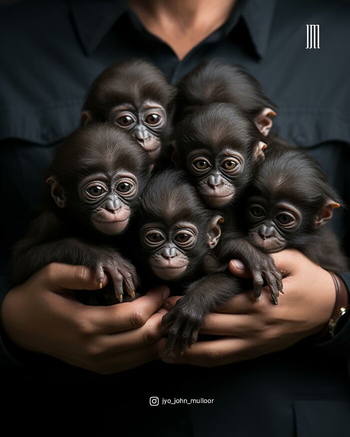 20 New Images By Jyo John Mulloor Featuring Tiny Versions Of Wild Animals And They Might Melt Your Heart