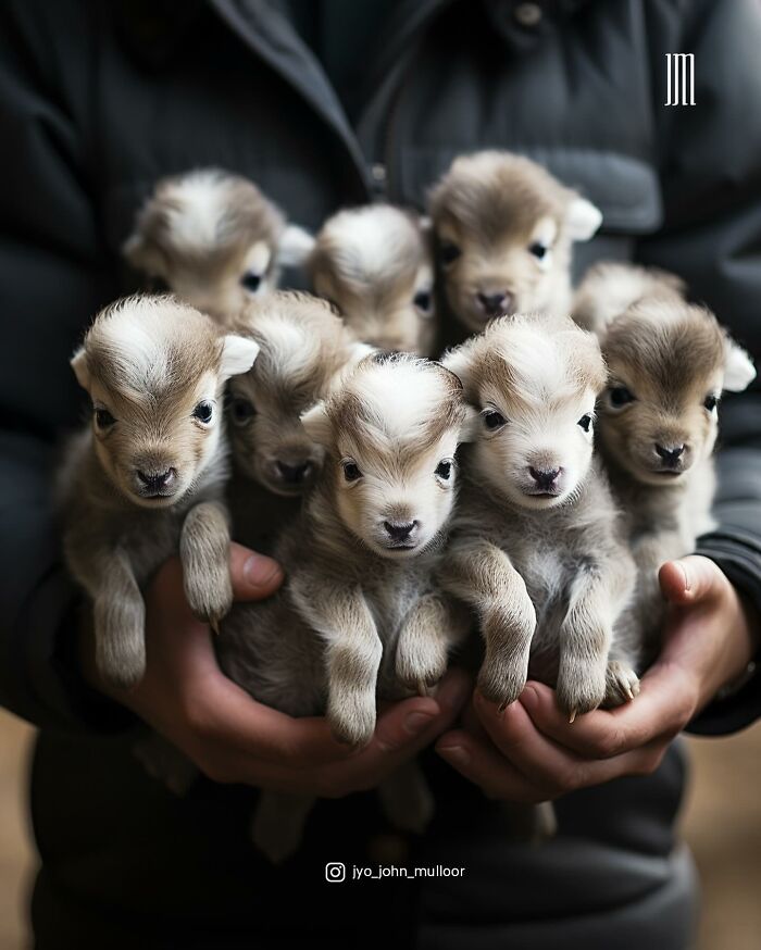 20 New Images By Jyo John Mulloor Featuring Tiny Versions Of Wild Animals And They Might Melt Your Heart