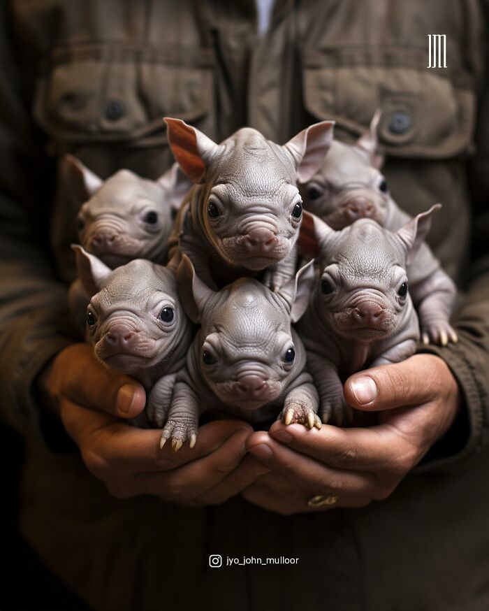 20 New Images By Jyo John Mulloor Featuring Tiny Versions Of Wild Animals And They Might Melt Your Heart