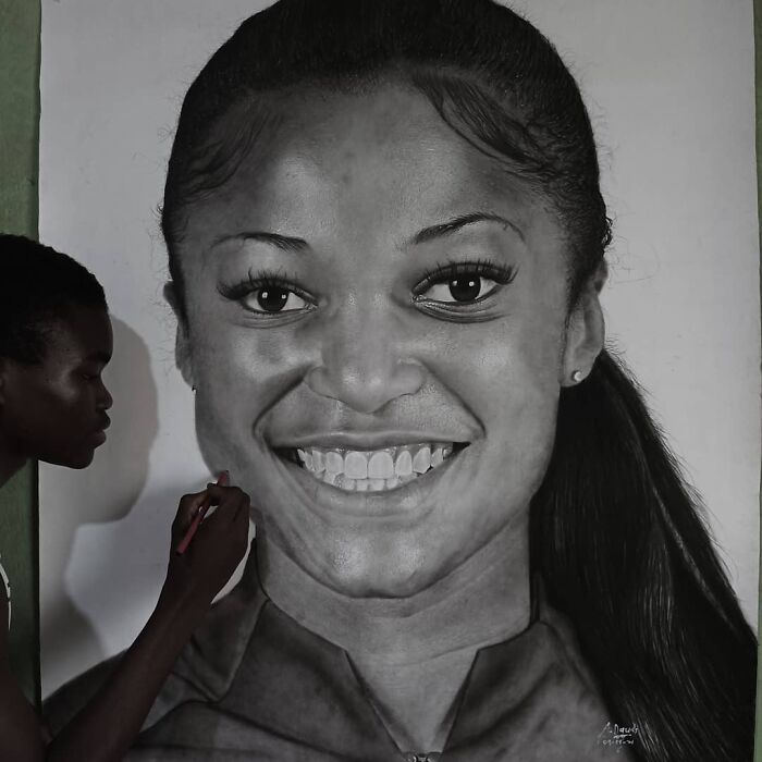 From Charcoal Sketches To Global Fame: The Remarkable Journey Of Dauda Abusali (32 Pics)