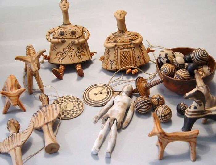 Ancient Greece Toys. About 2300 Years Old