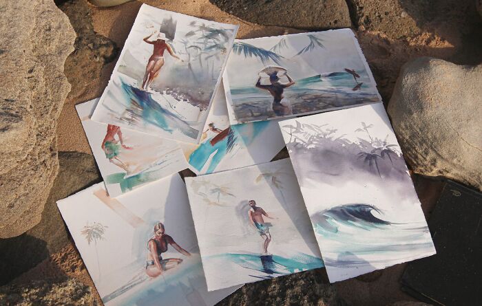 Riding The Waves Has Never Been So Inspiring - Meet Veerle Helsen And Her New Book &lsquo;Surf & Art&rsquo;