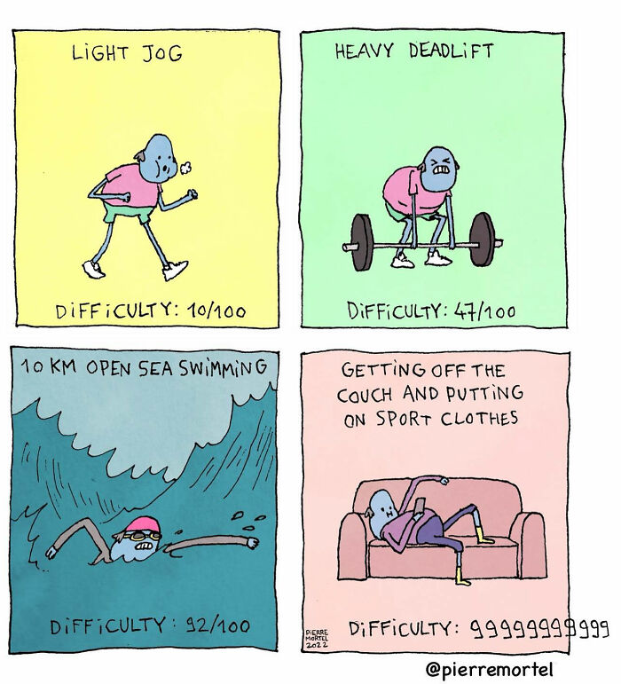 27 Quirky Comics That Dabble In The Ridiculousness Of Life By Pierre Mortel (New Pics)