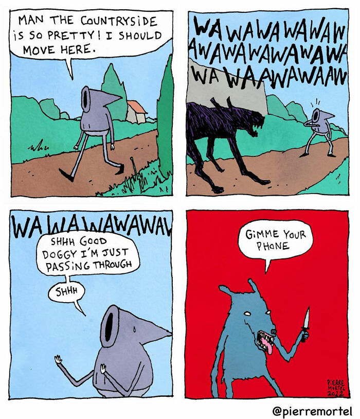 27 Quirky Comics That Dabble In The Ridiculousness Of Life By Pierre Mortel (New Pics)