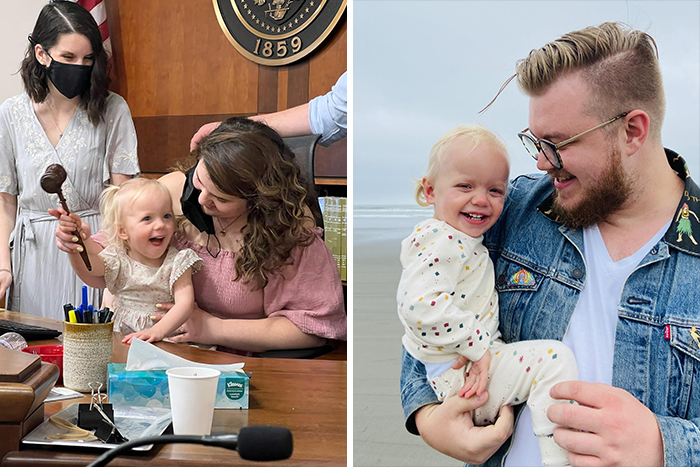 Al fin terminamos con la adopción, bienvenida hija