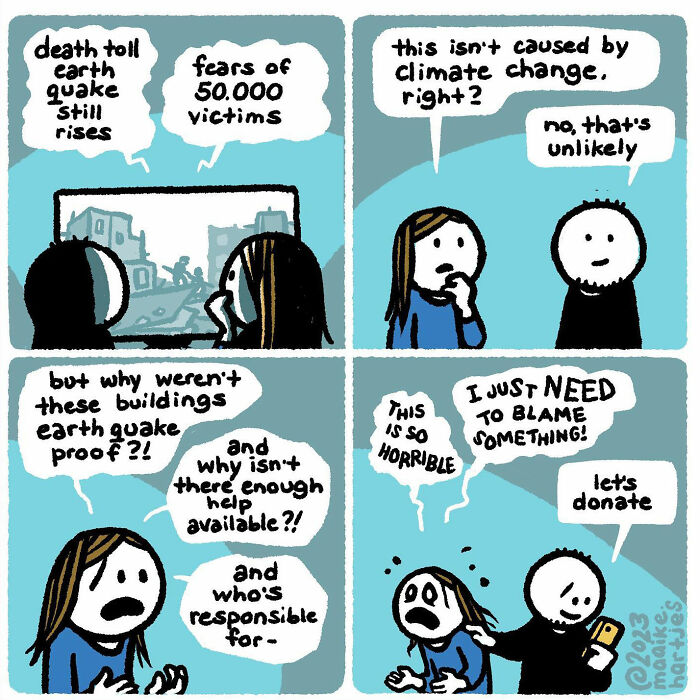 Meet Maaike Hartjes, The Dutch Cartoonist Blending Humor And Social Critique