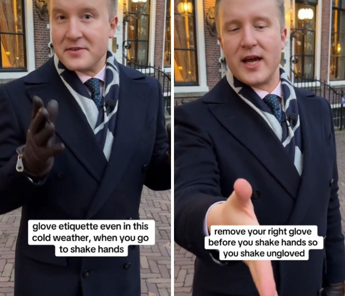 De-Gloving Is Great Etiquette