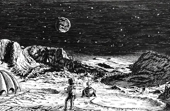 Without A Job, 60 Y.O. Man Started Drawing Every Day And Now Is A Full-Time Artist Without A Job, 60 Y.O. Man Started Drawing Every Day And Now Is A Full-Time Artist