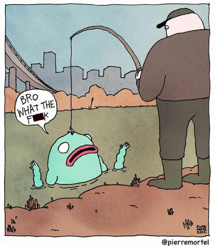 27 Quirky Comics That Dabble In The Ridiculousness Of Life By Pierre Mortel (New Pics)