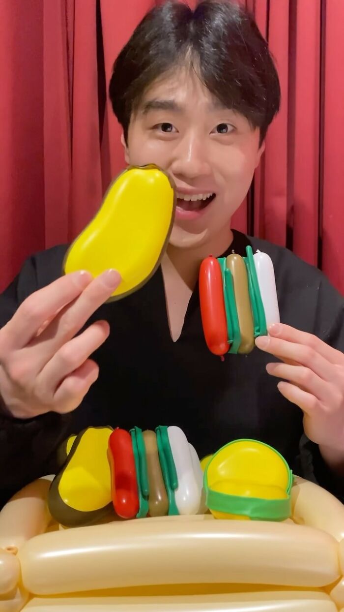 Meet Jiwon Lee: The Balloon Artist Crafting Mouth-Watering Culinary Creations (44 Pics)