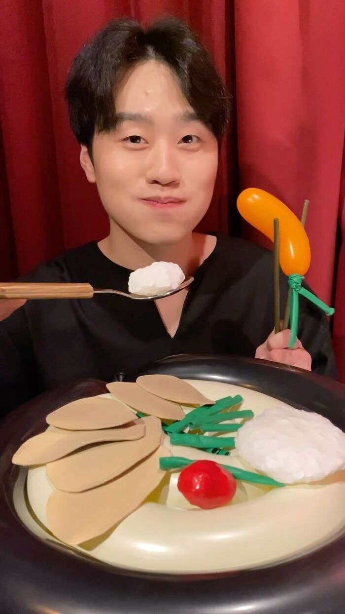 Meet Jiwon Lee: The Balloon Artist Crafting Mouth-Watering Culinary Creations (44 Pics)