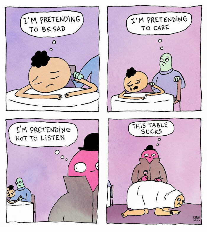 27 Quirky Comics That Dabble In The Ridiculousness Of Life By Pierre Mortel (New Pics)