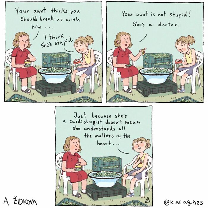 Meet The Wit And Charm Of Anežka Židkova's Kiwi Agnes Comics (Interview)