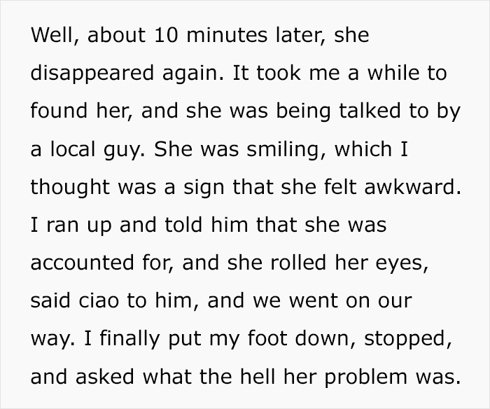Woman Decides She&rsquo;ll Spend Italian Vacation With BF Being Hit On By Locals, He Thinks Otherwise 