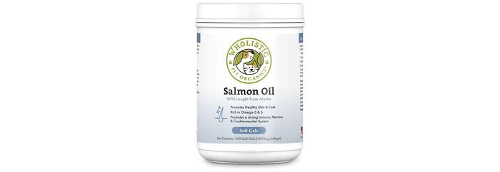 Wholistic Pet Organics Wild Salmon Oil Gel Capsule