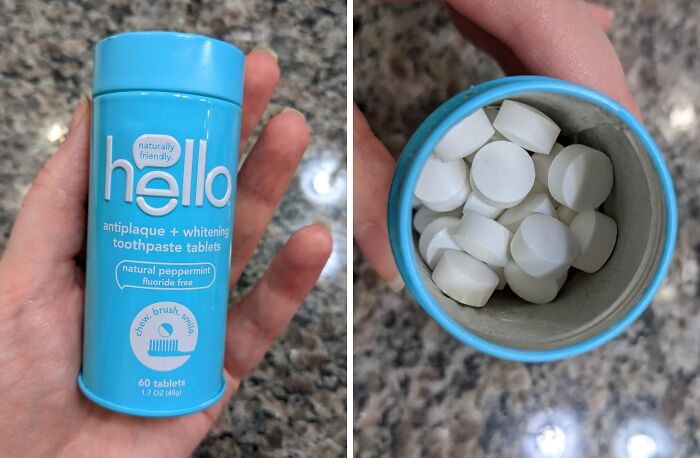 Travel light with Hello toothpaste tablets for easy and smart packing.