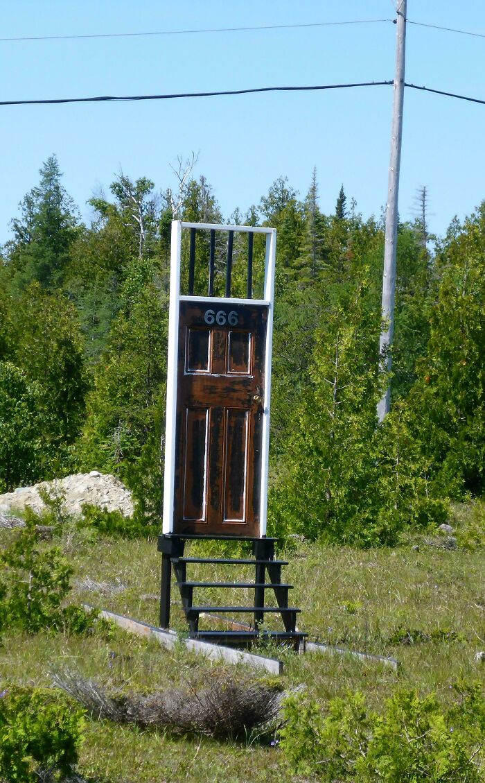 Saw This On A Cottage Property I Surveyed