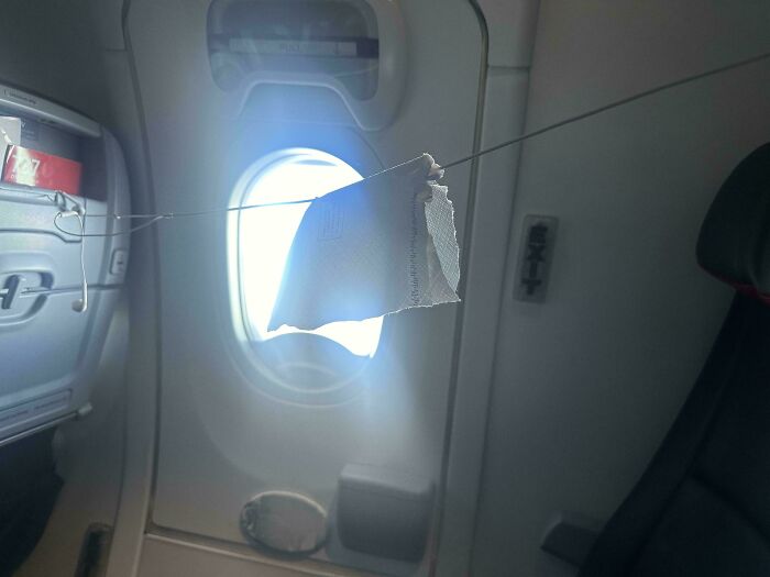 Weird Flight Experience