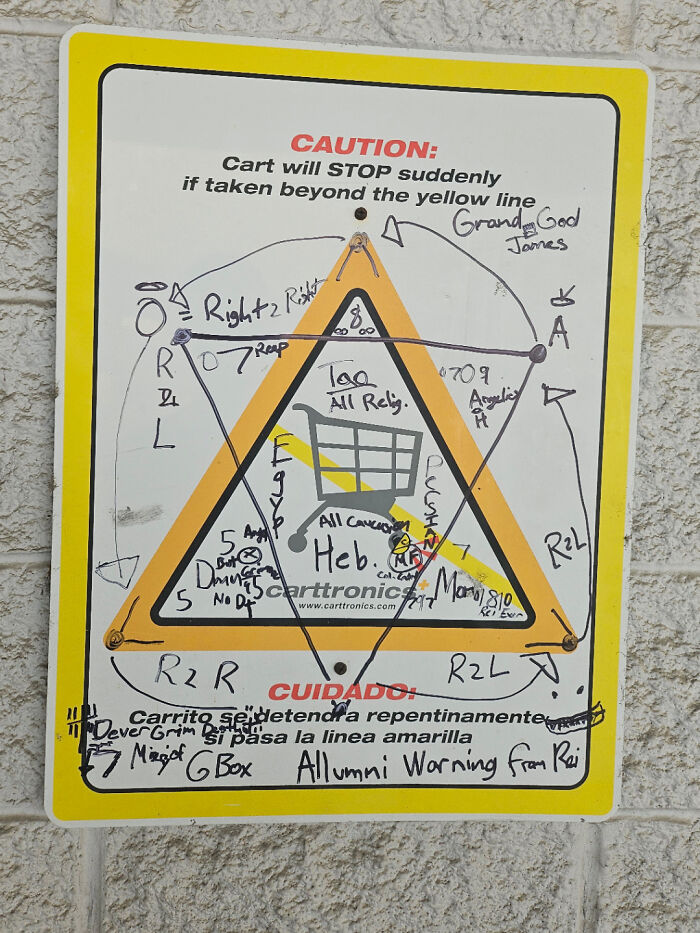 Going Into The Grocery Store And Either Someone Had A Breakthrough, Or A Breakdown