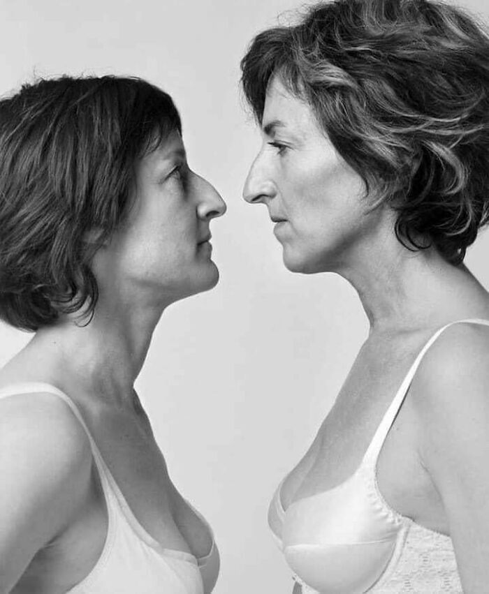 Canadian Photographer Francois Brunell Searches And Photographs Similar People, But Who Are Not Related To Each Other. He Has Currently Done About 200 Couple Portraits. Francois Finds His Models As He Travels The World And Then Invites Two Complete Strangers To A Photoshoot