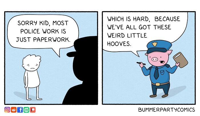 Humorous Comic By Rusty Creates