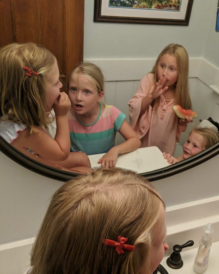 My Daughter's First Loose Tooth - Reminds Me Of A Modern Day Norman Rockwell