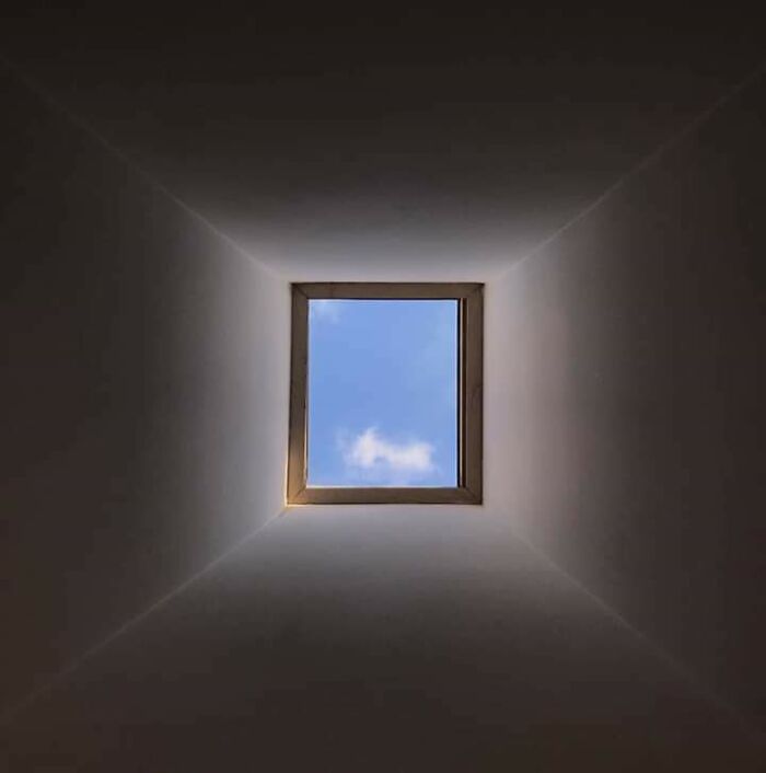 My Friend Took This Picture Of His Skylight. It Even Looks Framed