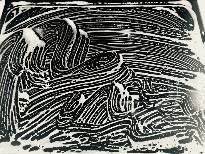 I Was Cleaning The Stove Top With Dish Soap And