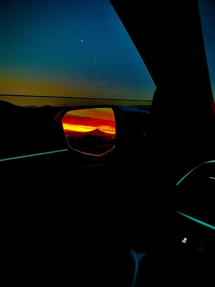 Camino al trabajo esta mañana