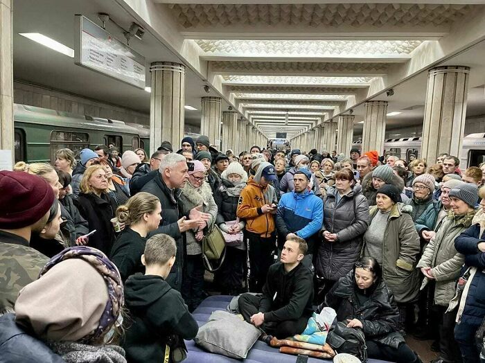 Mayor Of Kharkiv Speaking To His People