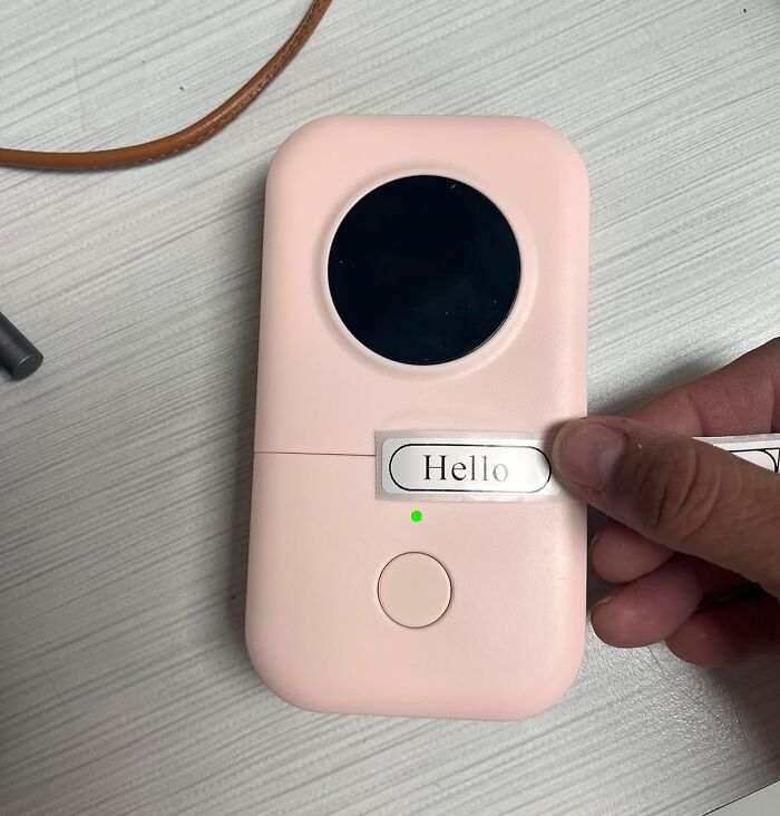 Label Like A Pro With This Portable Bluetooth Mini Label Printer