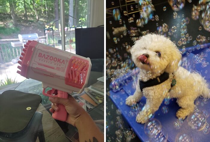 The Bubble Machine Gun Is The Perfect Example Of Somehting A Kid Will Buy With Adult Money