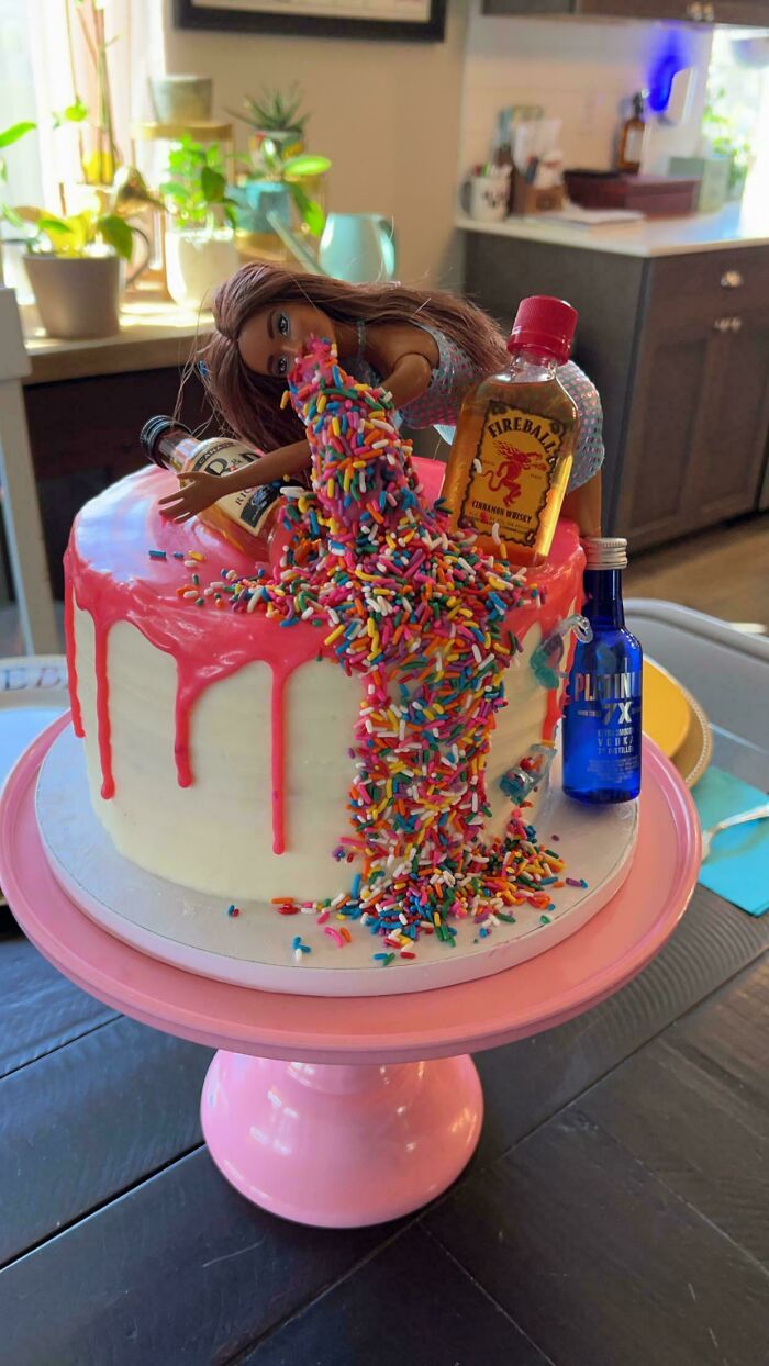 My Girlfriends 21st Bday Cake