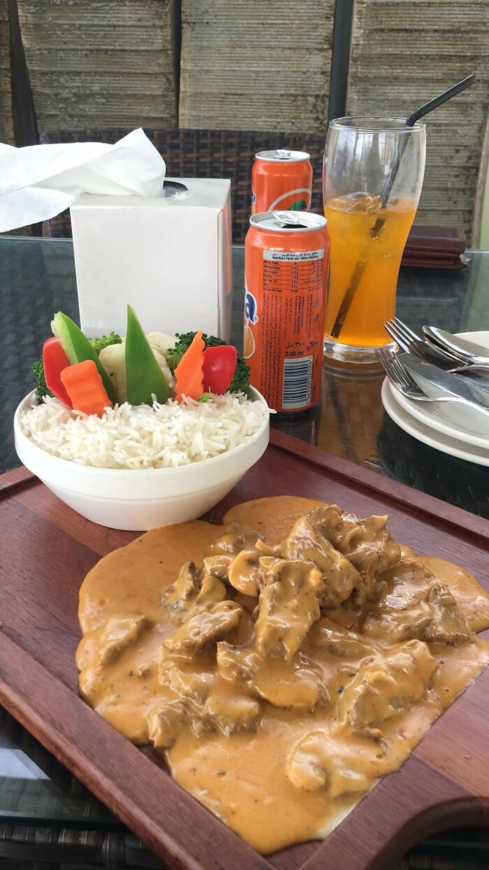 Curry On A Chopping Board