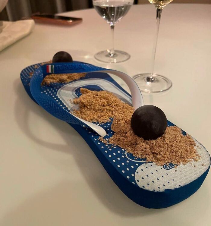 Got Sandy Feet As A Dessert