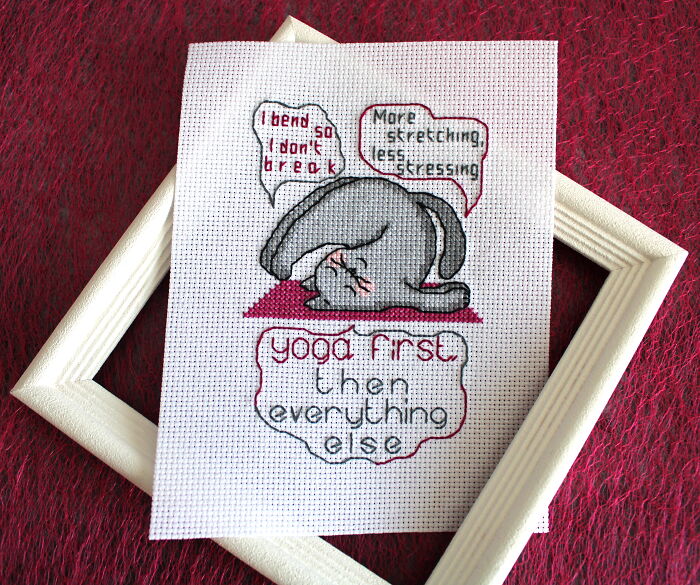 For Cat And Yoga Lovers