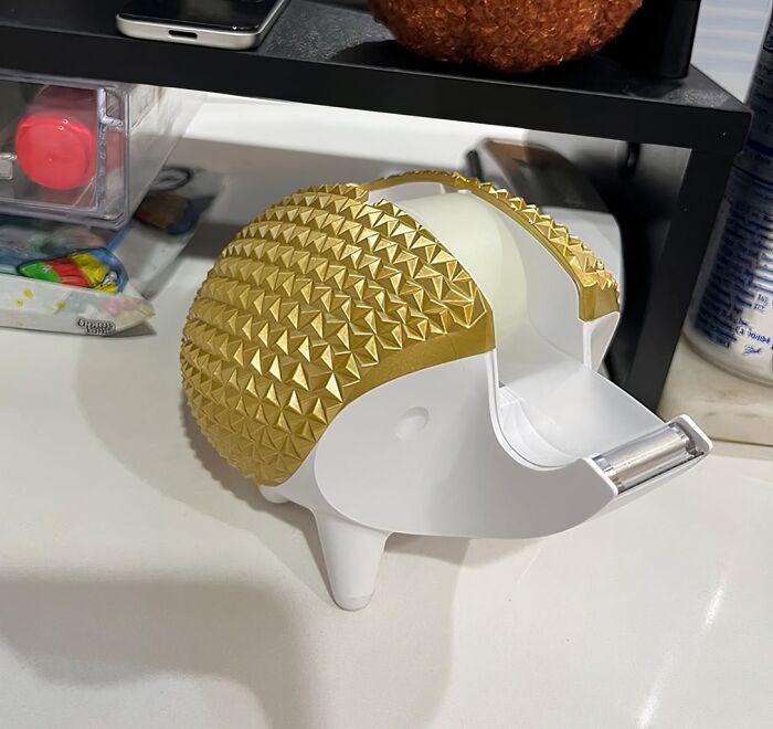 Adorable Hedgehog Tape Dispenser - Making Everyday Tasks A Little More Fun