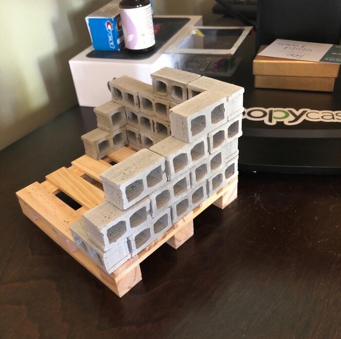 Infuse Your Workspace With Humor And Creativity Using Mini Cinder Blocks!