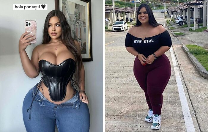 Lo que publica y en la vida real