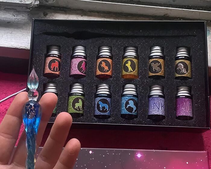 This Handmade Crystal Calligraphy Pen Takes You Back To Sometime Between The Quill And The Typewriter