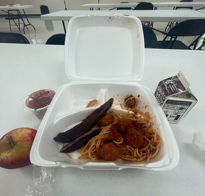 My School Lunch Today In The US (Florida)